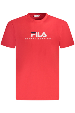 Fila: Хлопковая футболка 