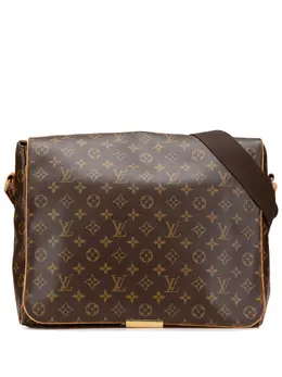 Louis Vuitton Pre-Owned: Коричневая сумка через плечо 