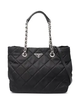 Prada Pre-Owned: Чёрная сумка 