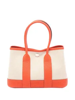 Hermès Pre-Owned: Оранжевая сумка-шоппер 