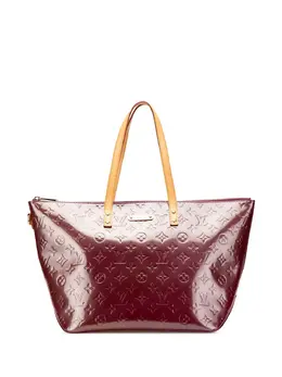 Louis Vuitton Pre-Owned: Фиолетовая сумка-шоппер 