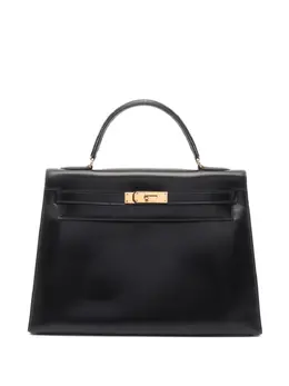 Hermès Pre-Owned: Чёрная сумка-шоппер 