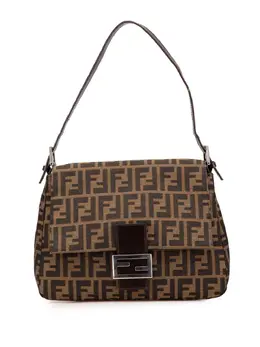 Fendi Pre-Owned: Коричневая сумка 