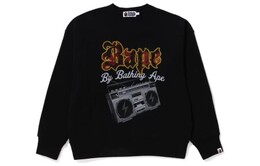 A BATHING APE: Чёрная толстовка 