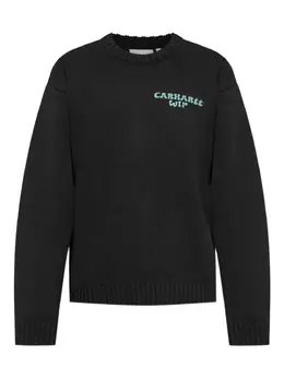 Carhartt WIP: Чёрный свитер 