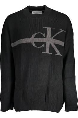 Calvin Klein: Чёрный свитер 