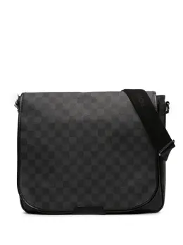 Louis Vuitton Pre-Owned: Чёрная сумка через плечо 