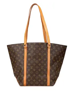 Louis Vuitton Pre-Owned: Коричневая сумка-шоппер 