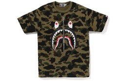 A BATHING APE: Зелёная футболка 