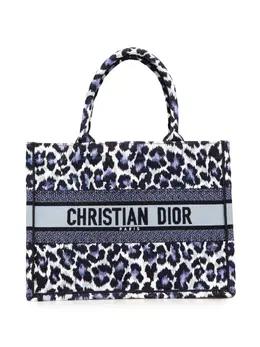 Christian Dior Pre-Owned: Сумка-шоппер с леопардовым принтом 