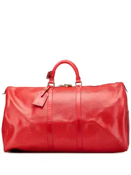 Louis Vuitton Pre-Owned: Красная дорожная сумка 