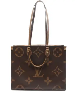 Louis Vuitton Pre-Owned: Коричневая сумка-шоппер 