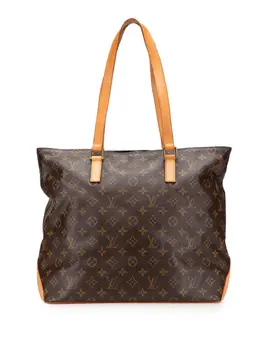 Louis Vuitton Pre-Owned: Коричневая сумка-шоппер 