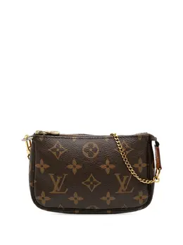 Louis Vuitton Pre-Owned: Коричневая сумка 
