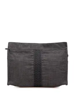 Hermès Pre-Owned: Серый клатч 