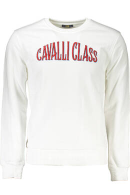 cavalli CLASS: Белая толстовка 