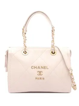 CHANEL Pre-Owned: Розовая сумка 