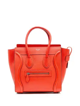 Céline Pre-Owned: Оранжевая сумка-шоппер 