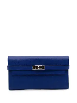 Hermès Pre-Owned: Голубой кошелёк 