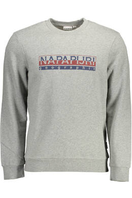 Napapijri: Серая толстовка 