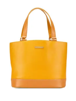 Burberry Pre-Owned: Жёлтая сумка 