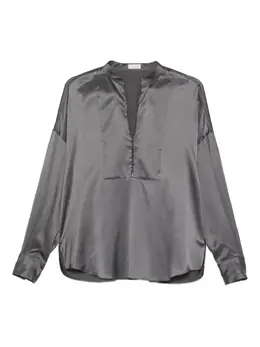 Brunello Cucinelli: Атласный топ  Monili