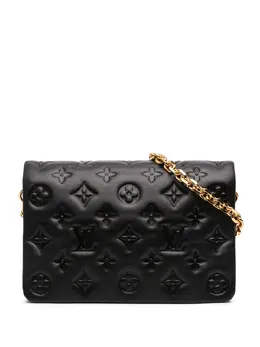 Louis Vuitton Pre-Owned: Чёрная сумка через плечо 