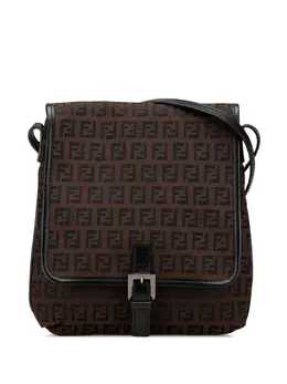 Fendi Pre-Owned: Коричневая сумка через плечо 