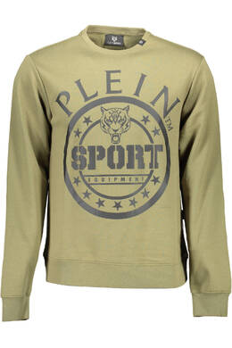 Plein Sport: Зелёная толстовка 
