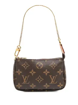 Louis Vuitton Pre-Owned: Коричневая сумка 