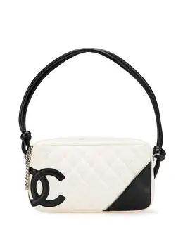 CHANEL Pre-Owned: Чёрная сумка 