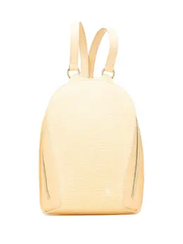 Louis Vuitton Pre-Owned: Жёлтый рюкзак 