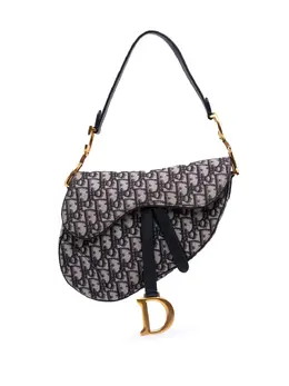 Christian Dior Pre-Owned: Голубая сумка 