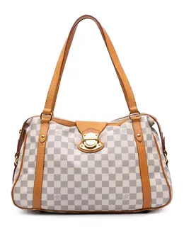 Louis Vuitton Pre-Owned: Белая сумка 