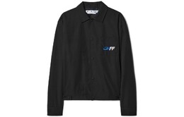 Off-White: Чёрная рубашка 