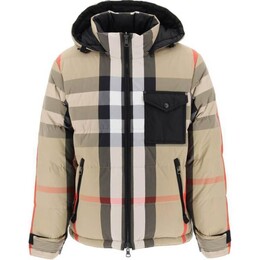 Burberry: Многоцветная куртка 
