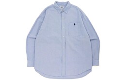 A BATHING APE: Синяя рубашка 