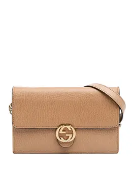 Gucci Pre-Owned: Коричневый кошелёк 