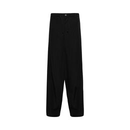 Balenciaga: Чёрные брюки 