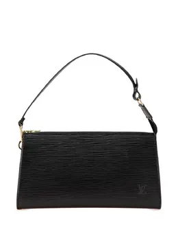 Louis Vuitton Pre-Owned: Чёрная сумка 
