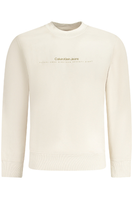 Calvin Klein: Бежевая толстовка 