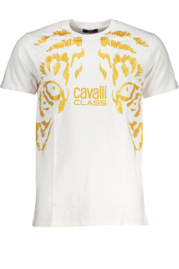 cavalli CLASS: Хлопковая футболка 
