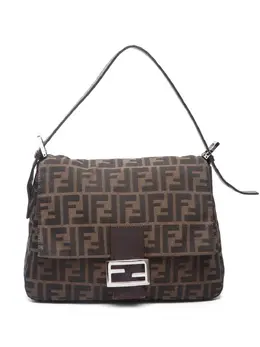 Fendi Pre-Owned: Коричневая сумка 