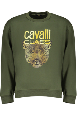 cavalli CLASS: Зелёная толстовка 