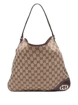 Gucci Pre-Owned: Бежевая сумка 