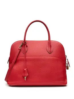 Hermès Pre-Owned: Красная сумка-шоппер 