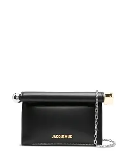 Jacquemus: Чёрный клатч 