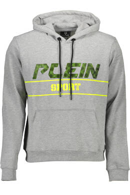 Plein Sport: Серая толстовка 