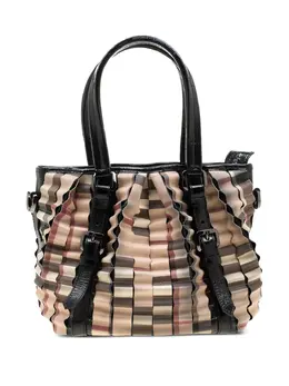 Burberry Pre-Owned: Коричневая сумка-шоппер 