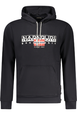 Napapijri: Чёрная толстовка 